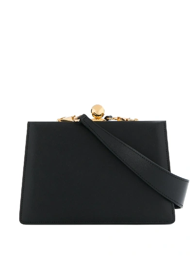 Shop Ratio Et Motus Twin Shoulder Bag In Black