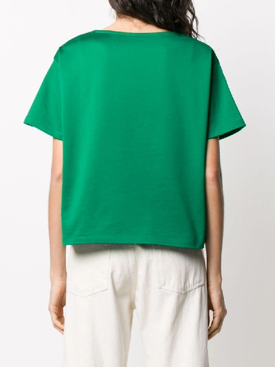 Shop Mackintosh Fearn Short-sleeved T-shirt In Green