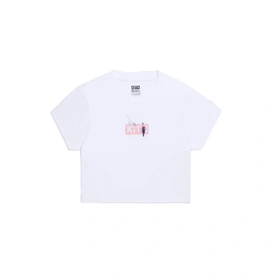 Pre-owned Kith Women X Sailor Moon Mulberry Tee White/pink