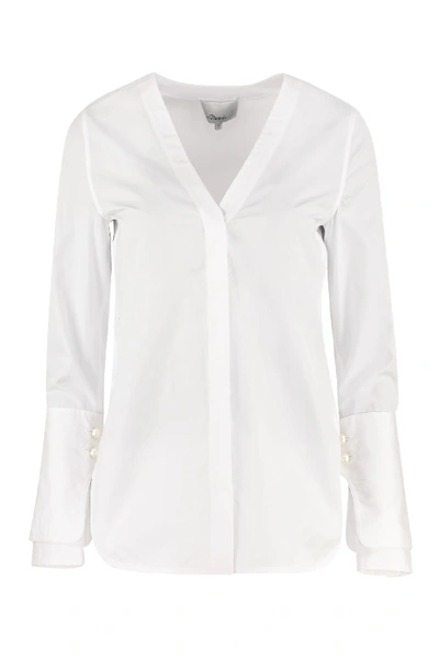 Shop 3.1 Phillip Lim / フィリップ リム Cotton Poplin Shirt In White