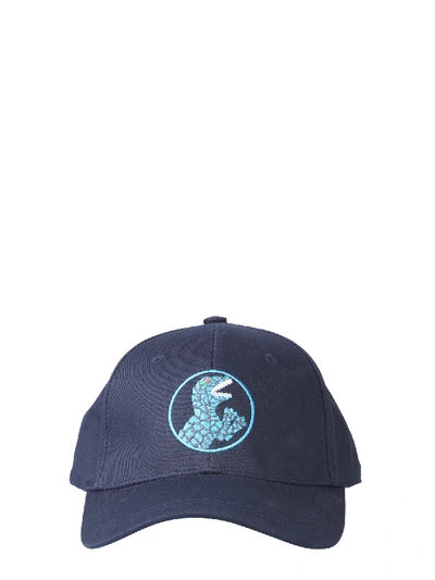 Shop Ps By Paul Smith Baseball Cap In Blue