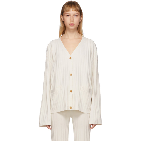toteme vinci rib cardigan