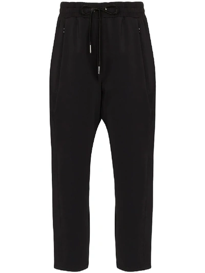 Shop Sweaty Betty Explorer Cropped Track Pants In Black