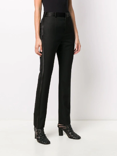 Shop Haider Ackermann Wool Trousers In Black