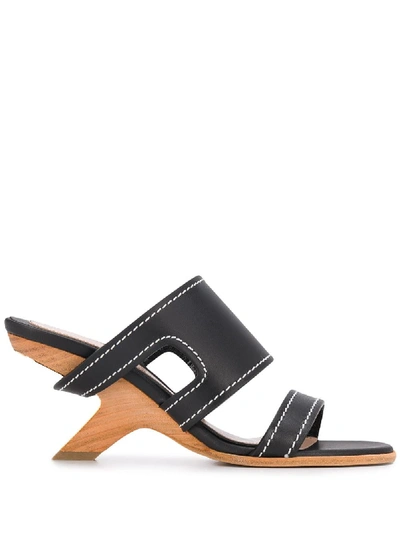 Shop Alexander Mcqueen Leather Sandals