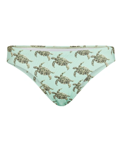 Shop Verde Limon Tunas Bikini Bottoms In Light Green