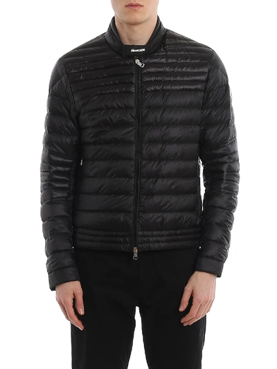 Shop Moncler Kavir Quilted Puffer Jacket In Black