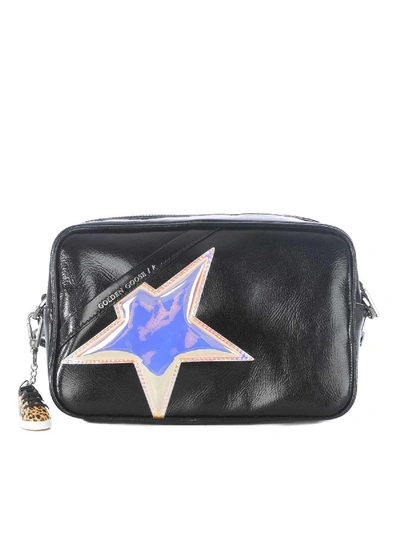 Shop Golden Goose Star Bag Shoulder Bag In Black