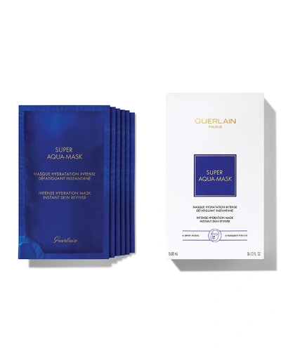 Guerlain Super Aqua Hydrating 6-piece Sheet Mask Set
