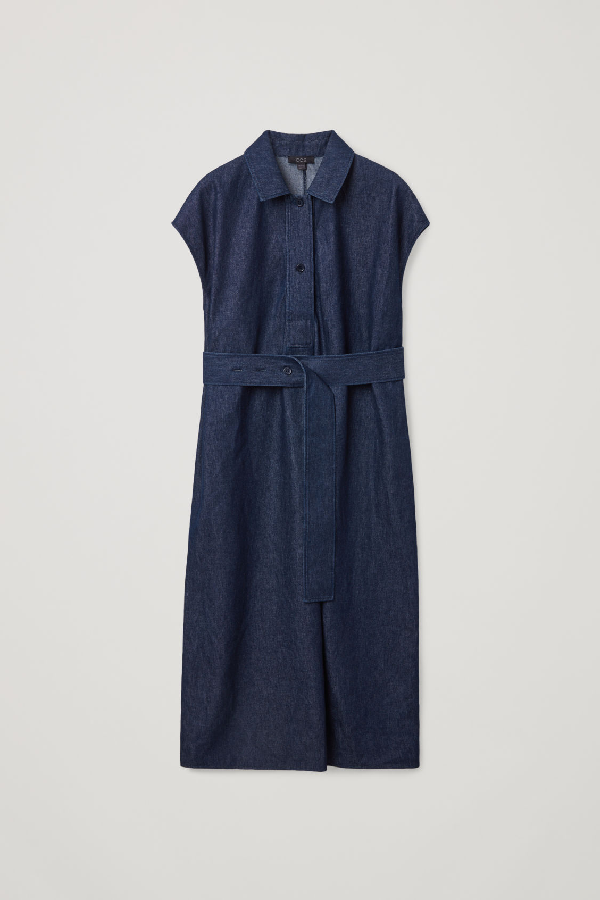 cotton denim dress