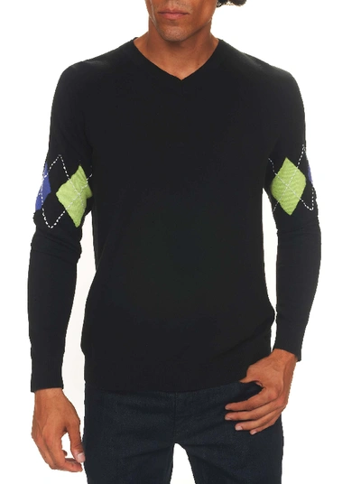 Shop Robert Graham Oxley Knit In Black