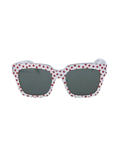 Shop Saint Laurent 54mm Star Core Square Sunglasses