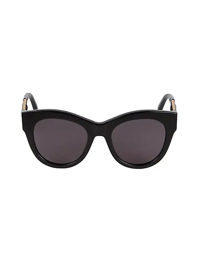 Shop Stella Mccartney 51mm Cat Eye Sunglasses In Black