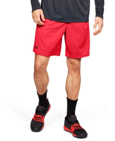 Shop Under Armour Men's Tech 9" Mesh Shorts In Red