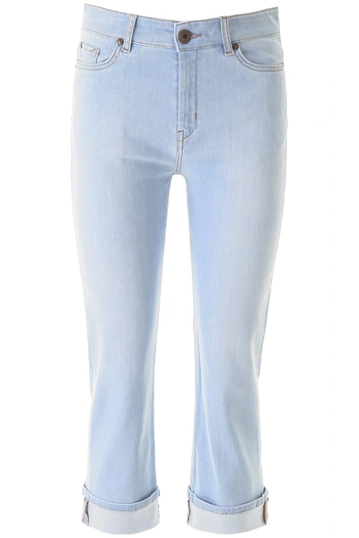 Shop Weekend Max Mara Olea Denim Jeans In Light Blue
