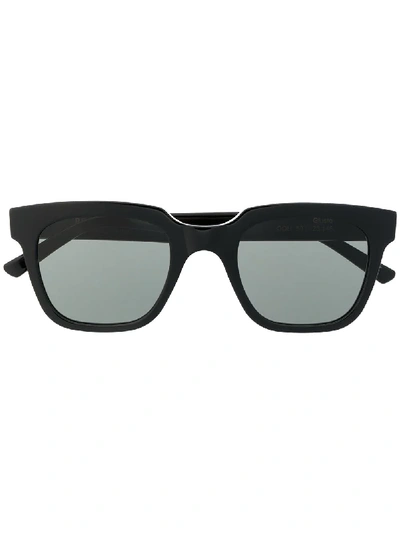Shop Retrosuperfuture Square Framed Sunglasses In Black