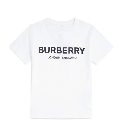 Shop Burberry Kids Logo T-shirt