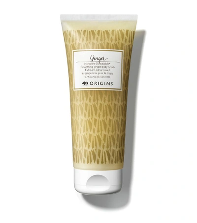 Shop Origins Incredible Spreadable Smoothing Ginger Body Scrub (200ml) In Multi