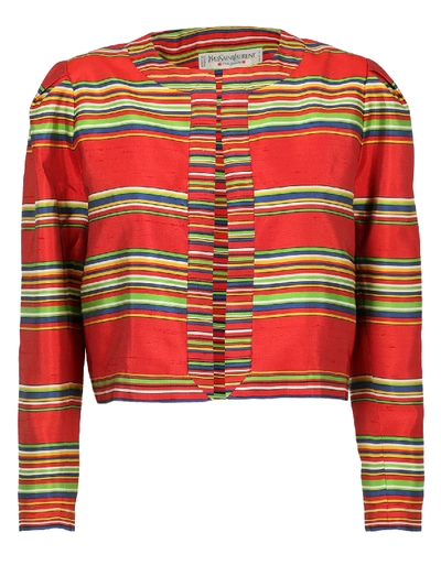 Pre-owned Saint Laurent Clothing In Multicolor, Red