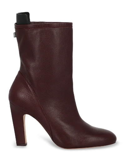 Shop Stuart Weitzman Shoe In Burgundy