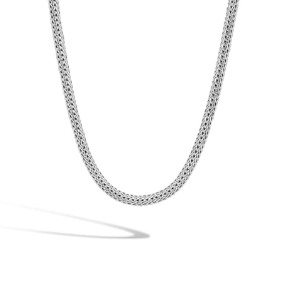 Shop John Hardy Classic Chain 5mm-7.5mm Necklace In Silver