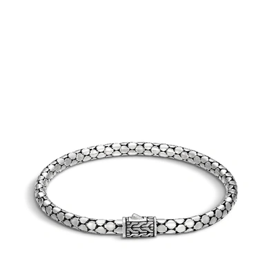 Shop John Hardy Dot Bracelet In Silver