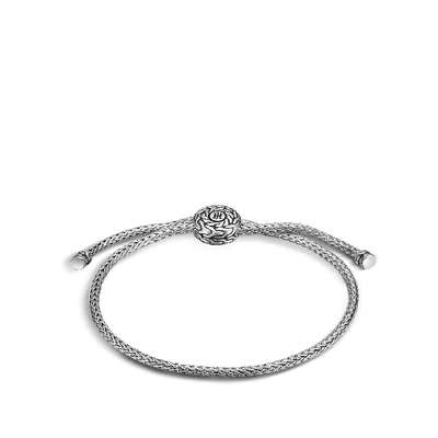 John Hardy Classic Chain 2.5mm Pull Through Bracelet In Sterling Silver