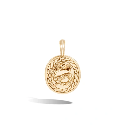 Shop John Hardy Legends Naga Amulet In Gold