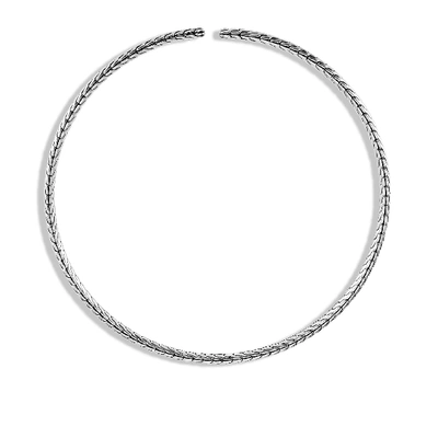 Shop John Hardy Classic Chain Choker Necklace In Sterling Silver
