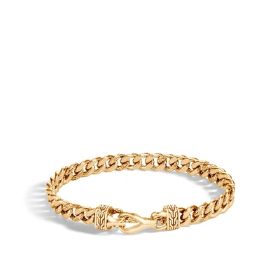 Shop John Hardy Curb Chain Bracelet, 8mm In Gold