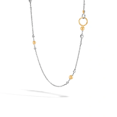 John Hardy Palu Long Station Necklace In Multicolor