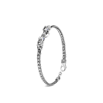 John Hardy Legends Naga 3.5mm Station Bracelet In Silver