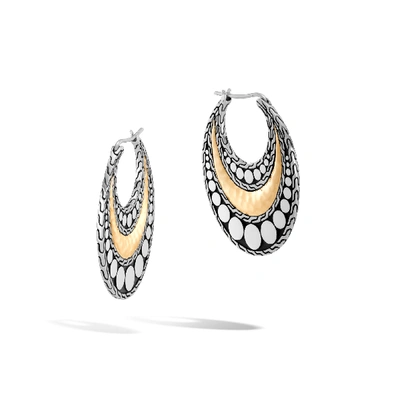 John Hardy Dot Palu Hoop Earring In Multicolor