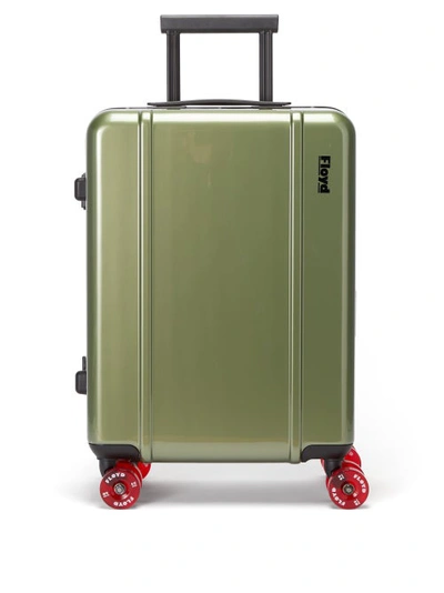 Floyd Vegas Green Check-in Suitcase | ModeSens