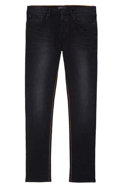 Shop Purple Reverse Inseam Skinny Fit Jeans In Black