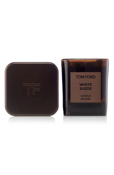 Shop Tom Ford Private Blend White Suede Candle