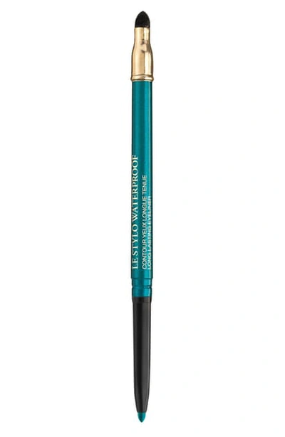 Shop Lancôme Le Stylo Waterproof Long Lasting Eyeliner In Reflet Cobalt
