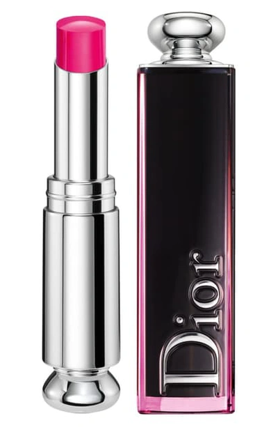 Shop Dior Addict Lacquer Stick In 684 Diabolo / Shocking Pink