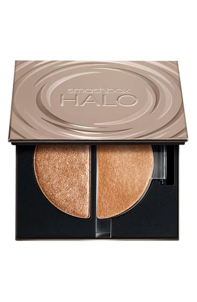 Shop Smashbox Halo Glow Highlighter Duo In Golden Pearl