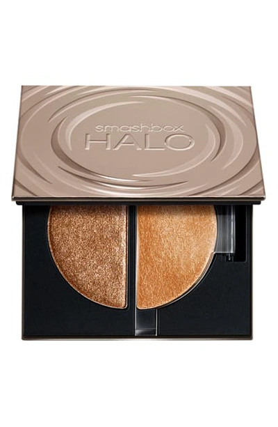Shop Smashbox Halo Glow Highlighter Duo In Golden Bronze