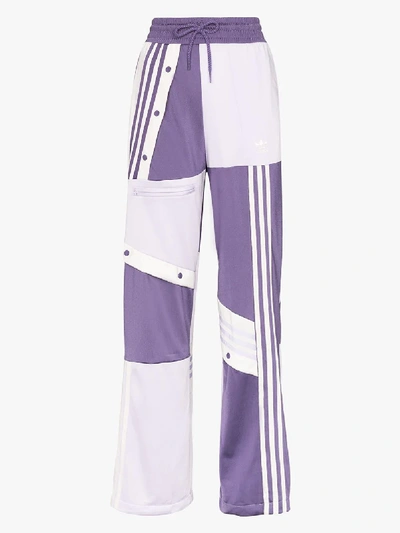 Adidas Originals Adidas By Danielle Cathari Adibreak Patchwork Track Pants  In Purple | ModeSens