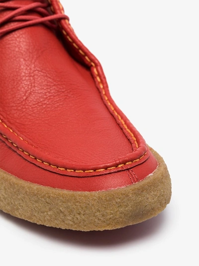 Shop Camper X Pop Trading Company Sella Naza Red Desert Boots