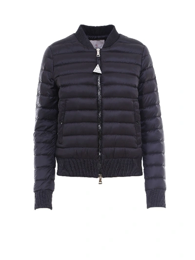 Shop Moncler Abricot Jacket In Black