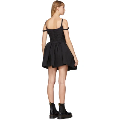 Shop Shushu-tong Black 2 Layer Dress