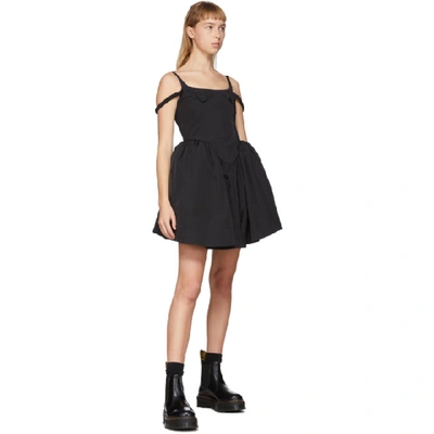 Shop Shushu-tong Black 2 Layer Dress