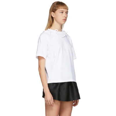 Shop Shushu-tong White Bow T-shirt