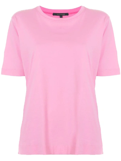 Shop Sofie D'hoore Tia Oversized T-shirt In Pink