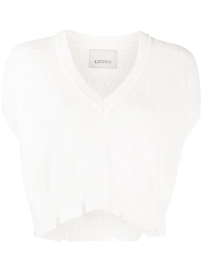 CROPPED SLEEVELESS JUMPER