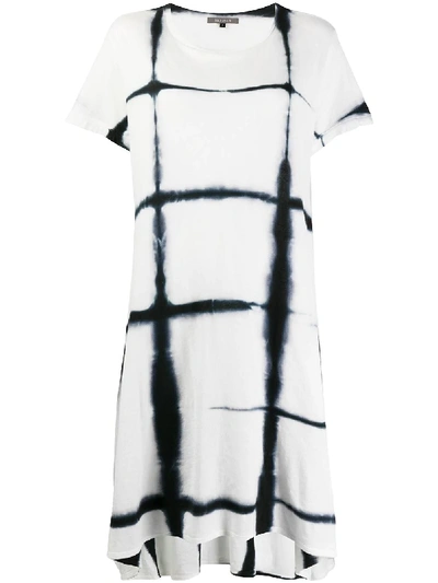 Shop Suzusan Tie-dye T-shirt Dress In White