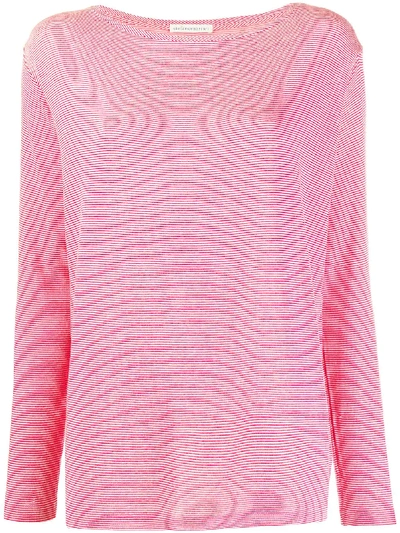 Shop Stefano Mortari Dropped Shoulder T-shirt In Pink